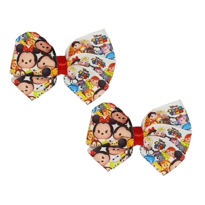 Bella Hair Bow - Tsum Tsum - 7cm