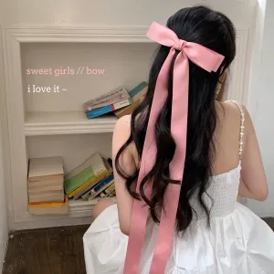 Bow hair accessories hairpin