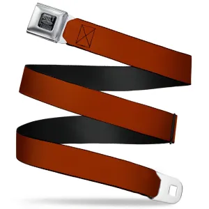 Built Ford Tough Seatbelt Belt - Brown Webbing