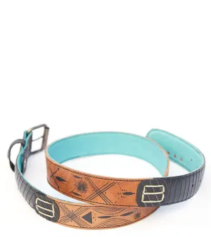 bunnie reiss x pskaufman... belt Chestnut
