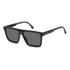 Carrera Victory C 03/S 807/58M9 Unisex Square Sunglasses - Black/Grey Polarised