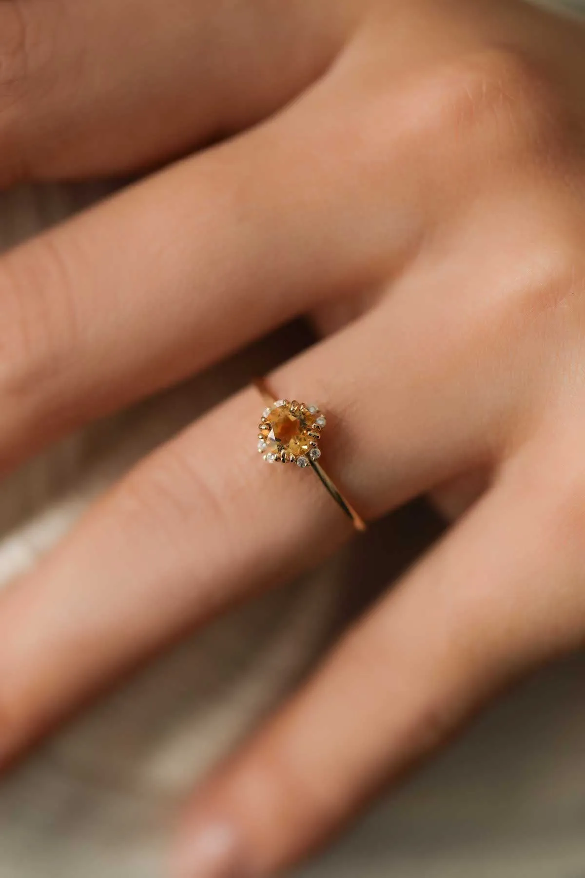 Citrine Rings