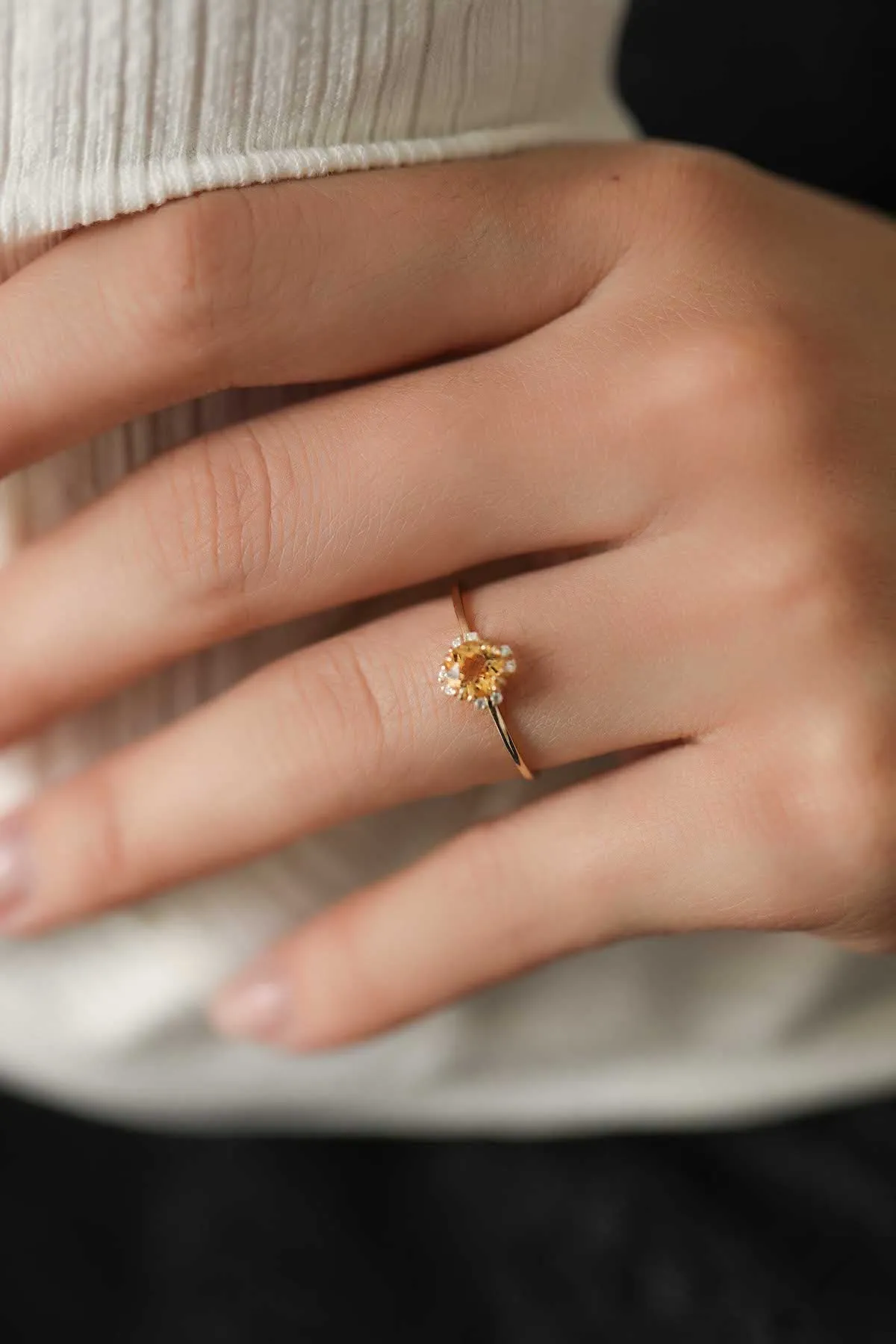 Citrine Rings
