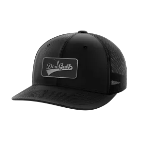 Disc Golf Black Patch Hat