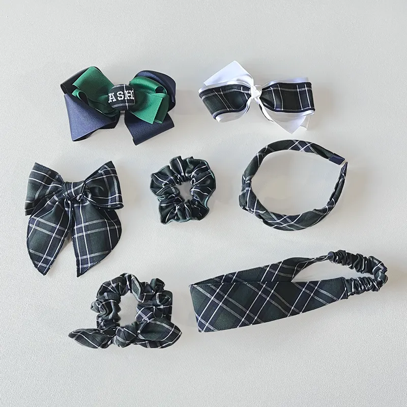 Hair Accessories Plaid 475