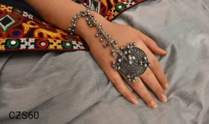 Hand harness oxidized, Haathphool ghungroo Indian Jewelry, hand jewellery, silver Oxidised Indian Jewelry, Wedding Jewelry, Jewelry Gifts