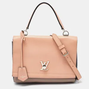 Multicolor Leather Lockme II Bag