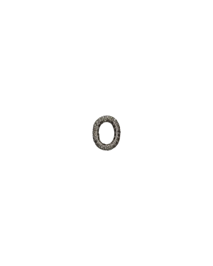 One Oval Link Pavé
