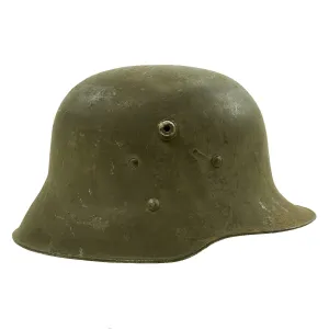 Original WWI Austro-Hungarian M17 Stahlhelm Steel Helmet - Size 64