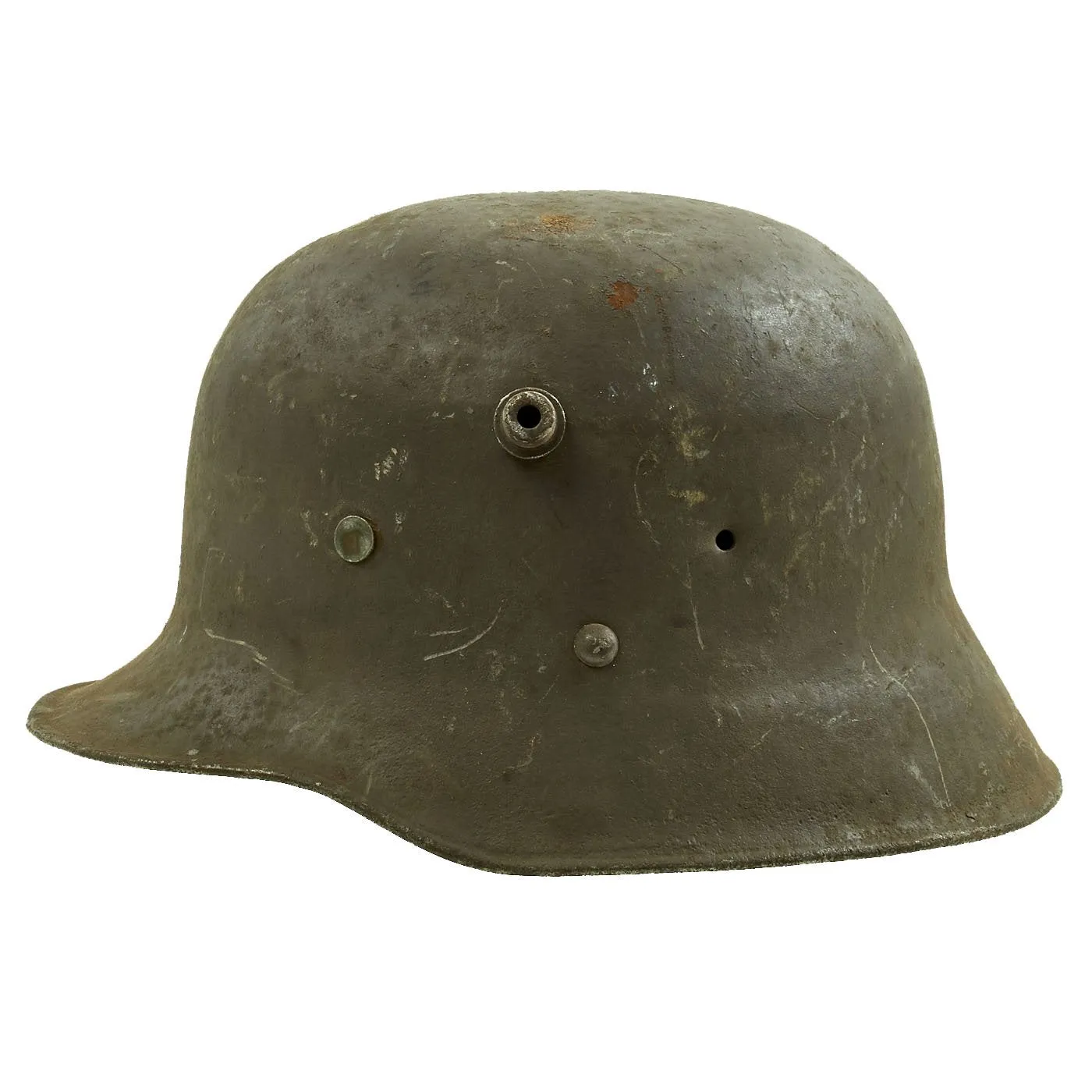 Original WWI Austro-Hungarian M17 Stahlhelm Steel Helmet - Size 64