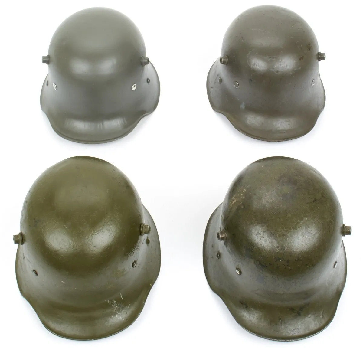 Original WWI Austro-Hungarian M17 Stahlhelm Steel Helmet - Size 64