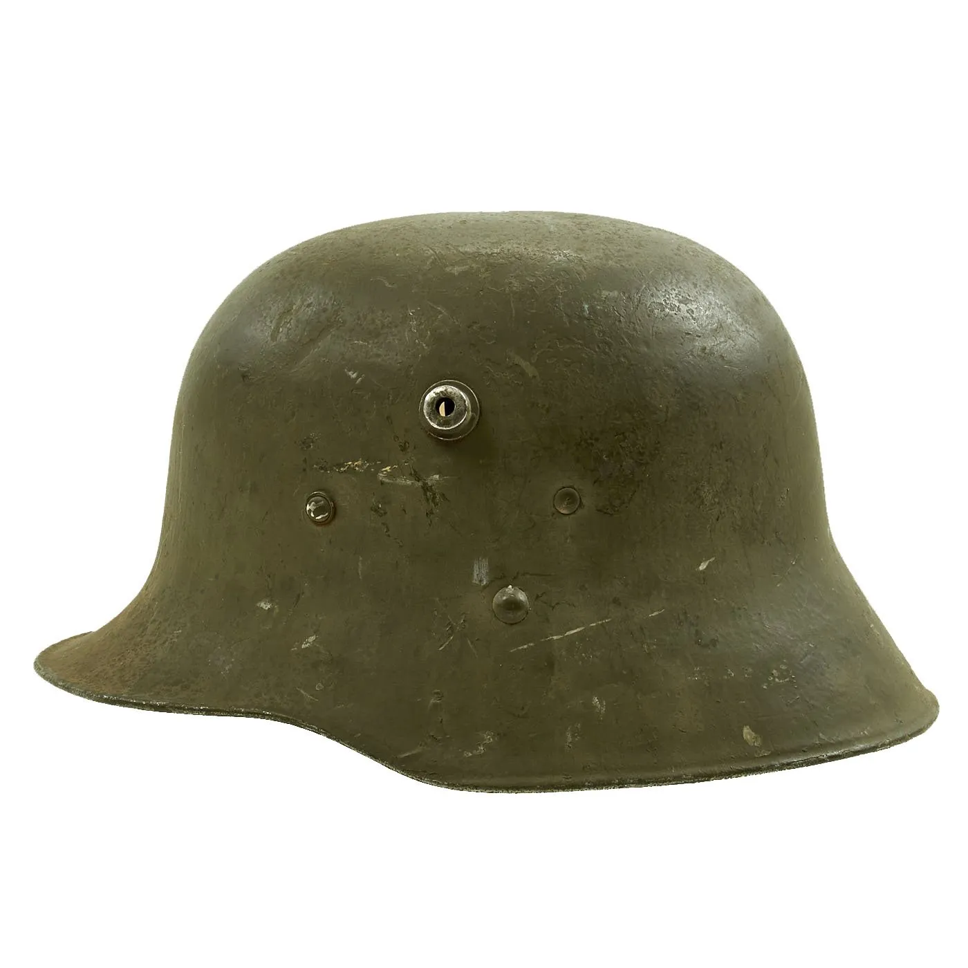 Original WWI Austro-Hungarian M17 Stahlhelm Steel Helmet - Size 64