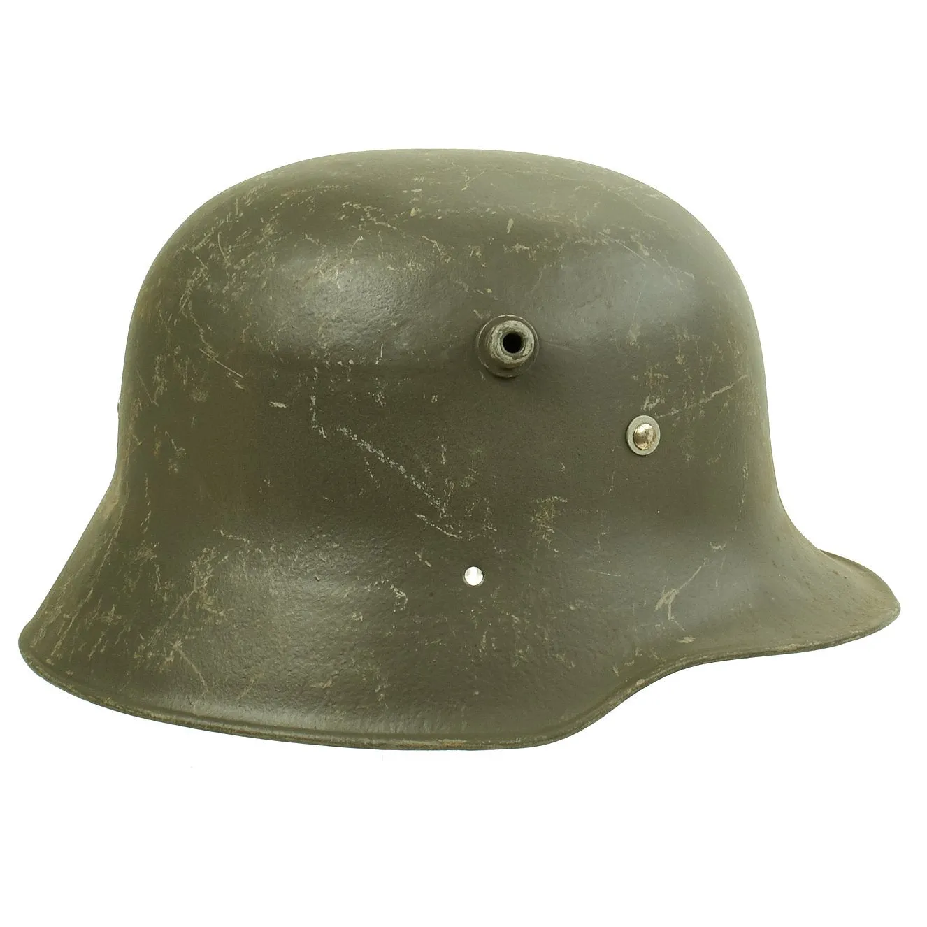 Original WWI Austro-Hungarian M17 Stahlhelm Steel Helmet - Size 64