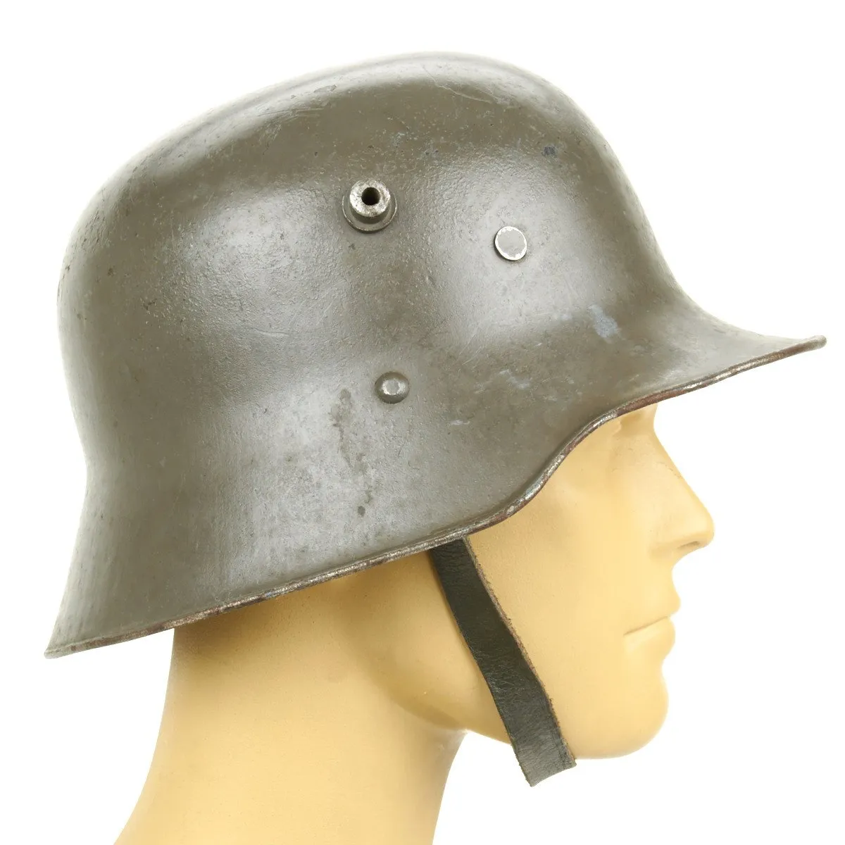 Original WWI Austro-Hungarian M17 Stahlhelm Steel Helmet - Size 64