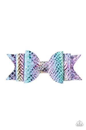 Paparazzi Hair Accessories ~ BOW Your Mind - Blue