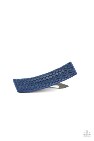 Paparazzi Hair Accessories ~ Let Your Hair Down - Blue