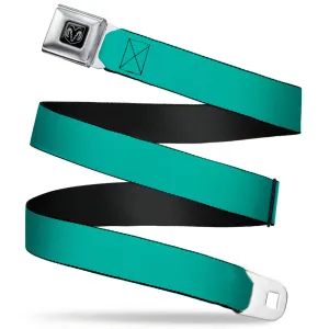 Ram Seatbelt Belt - Teal Webbing